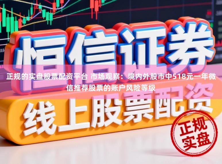 正规的实盘股票配资平台 市场观察：境内外股市中518元一年微信推荐股票的账户风险等级