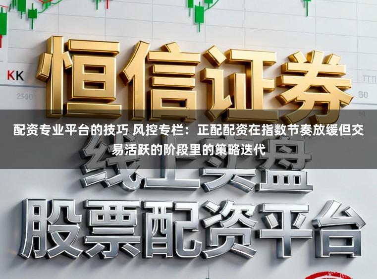 配资专业平台的技巧 风控专栏：正配配资在指数节奏放缓但交易活跃的阶段里的策略迭代