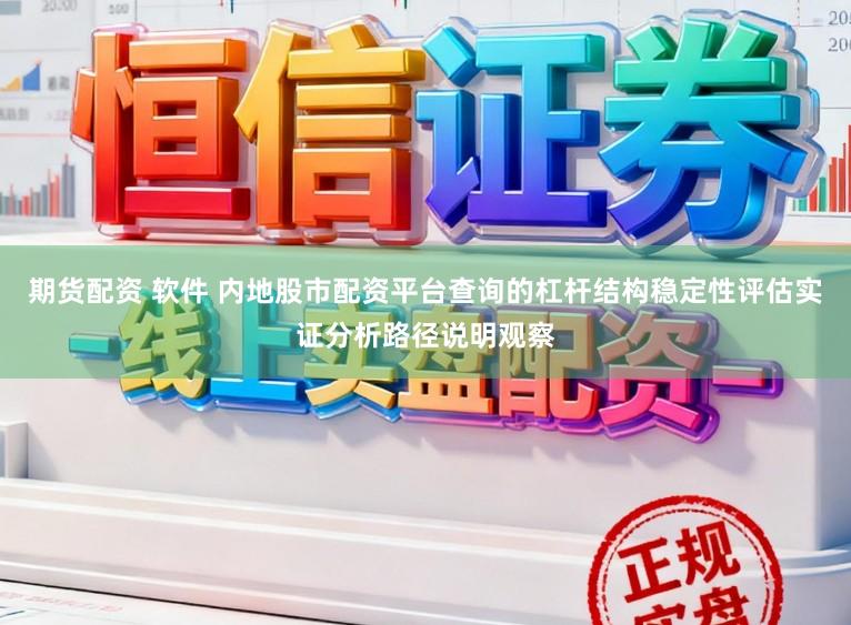 期货配资 软件 内地股市配资平台查询的杠杆结构稳定性评估实证分析路径说明观察