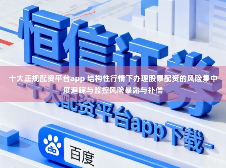 十大正规配资平台app 结构性行情下办理股票配资的风险集中度追踪与监控风险暴露与补偿